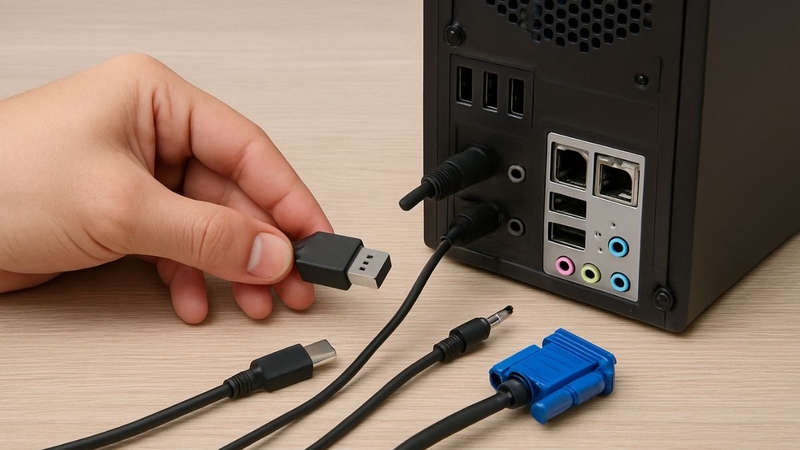 Màn hình máy tính hiện No Signal 2