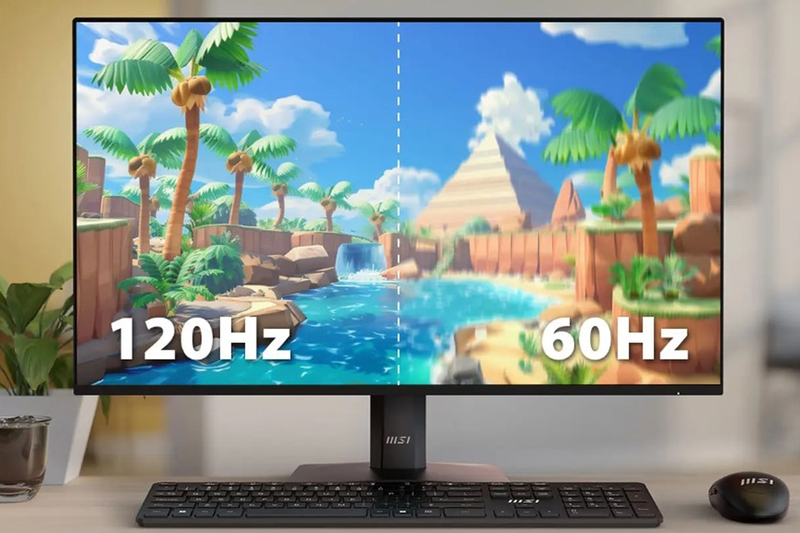 Màn hình MSI MP275 E2 - Tần số quét 120Hz siêu mượt mà