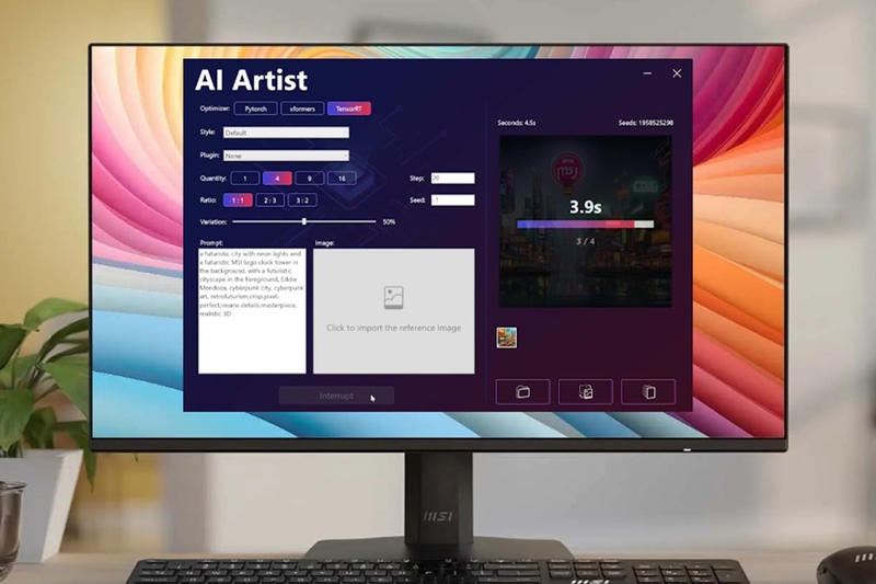 Màn hình MSI PRO MP242A E2 kết nối đa dạng