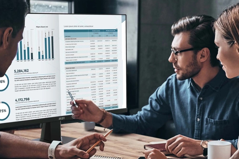 Màn hình MSI Pro MP275Q - Quan sát dễ dàng với góc trông ảnh rộng mở