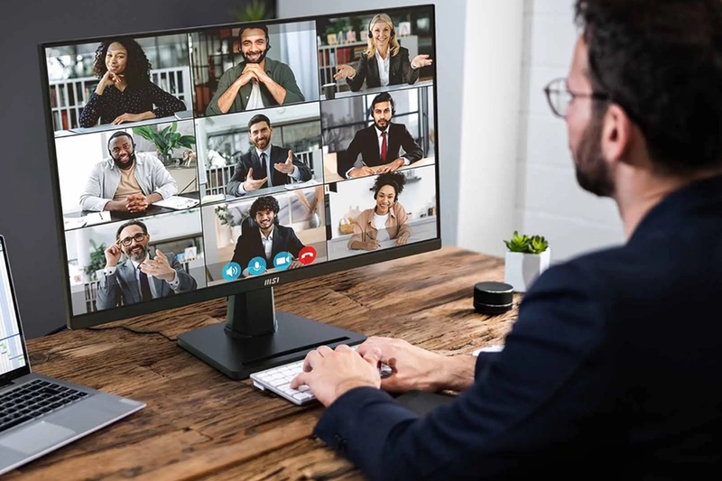 Màn hình MSI Pro MP275Q - Kết nối nhanh nhạy, tăng cường năng suất