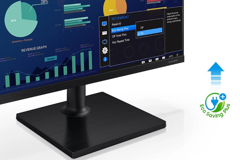 Màn hình Samsung LF27T450FQEXXV - Tiết kiệm năng lượng cho không gian công sở