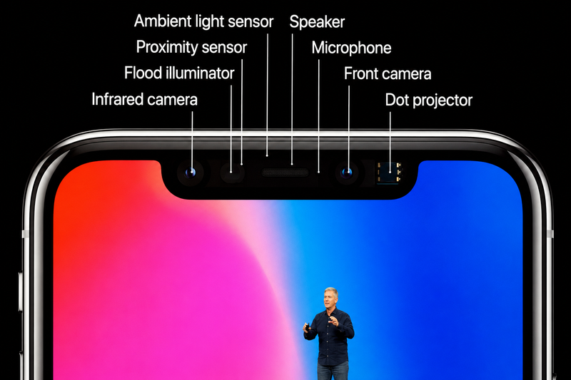Cấu tạo của phần tai thỏ trên iPhone