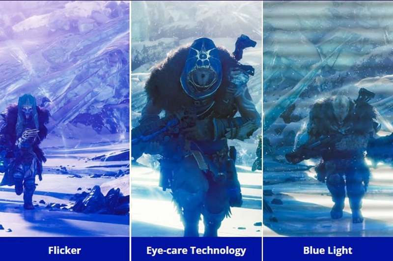 Màn hình Gaming ViewSonic VX2758A-2K-PRO-4 - Thân thiện với mắt nhờ công nghệ Eye ProTech