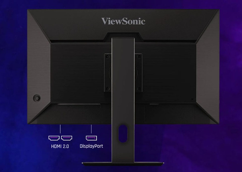 Màn hình Gaming ViewSonic VX2758A-2K-PRO-4 - Cổng kết nối đáp ứng nhu cầu thiết lập đa thiết bị