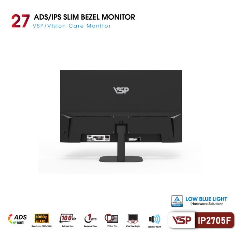 Màn hình VSP IP2705F-H màu sắc sống động