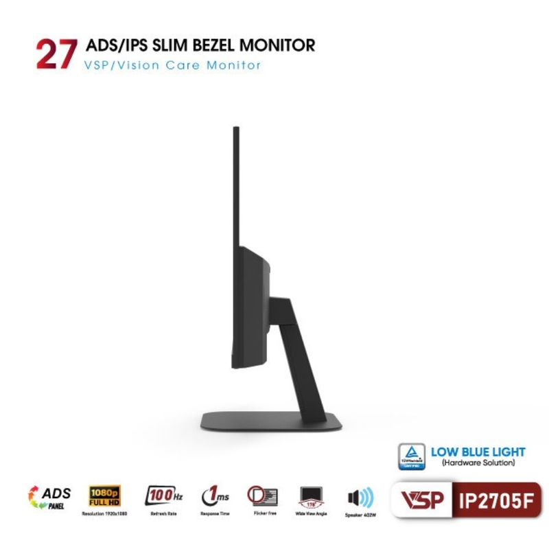 Màn hình VSP IP2705F-H công nghệ bảo vệ mắt