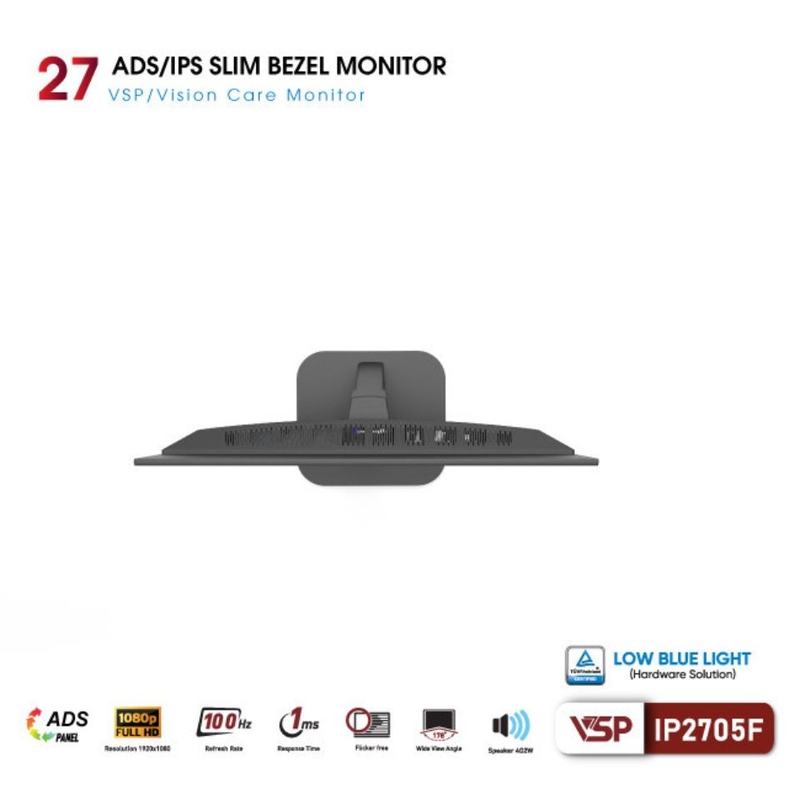 Màn hình VSP IP2705F-H góc nhìn rộng 178 độ