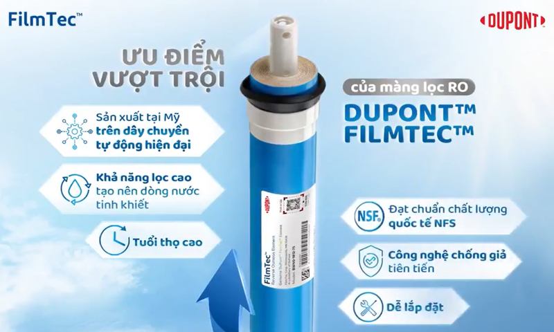 Màng lọc RO FilmTec khác gì màng RO thường?
