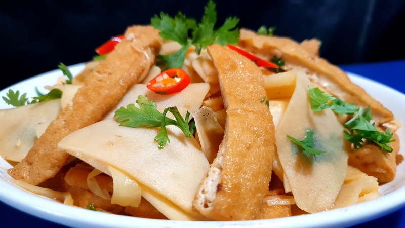 Măng xào chay 3