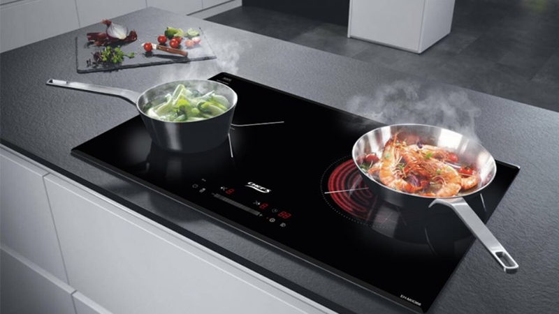 Mặt bếp hồng ngoại bị rộp 2