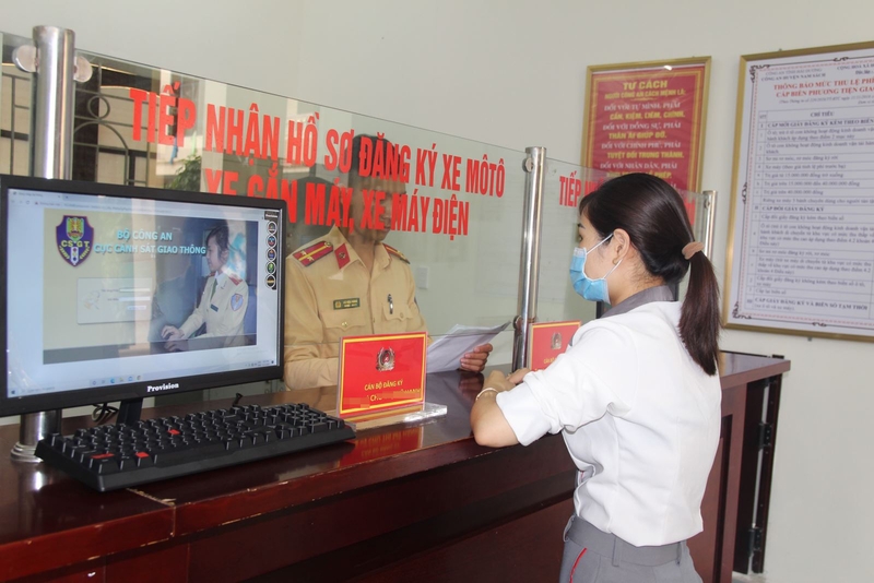 ho so lam lai dang ky xe may