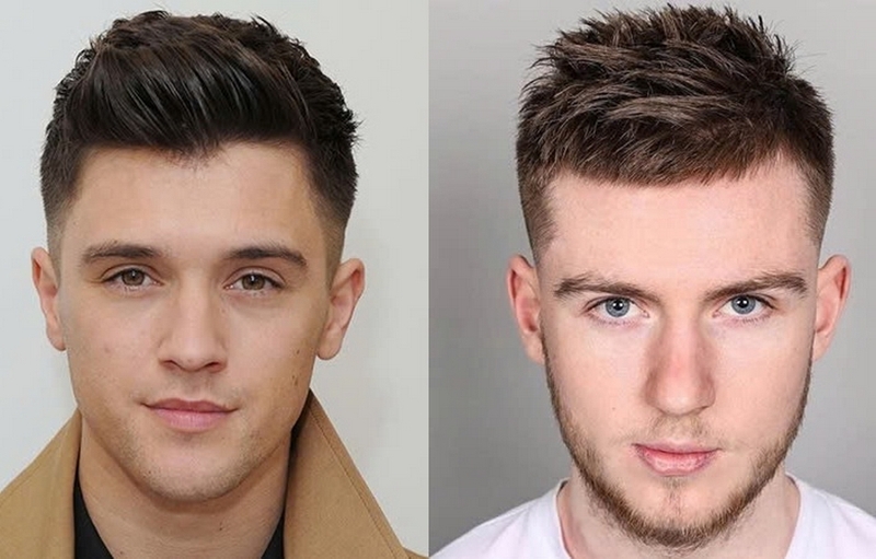 Mặt hình bầu dục để tóc gì nam ảnh 2