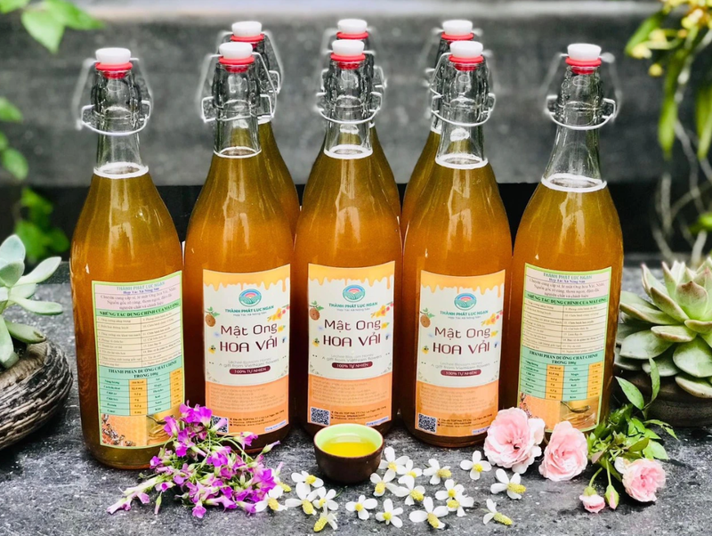 mật ong hoa vải ảnh 3