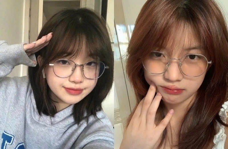 Mặt tròn nên đeo kính gì ảnh 8