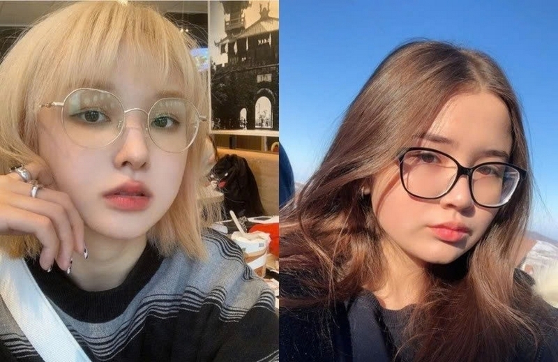 Mặt tròn nên đeo kính gì ảnh 9