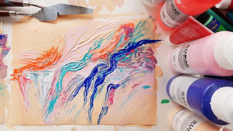 màu acrylic (ảnh 5)