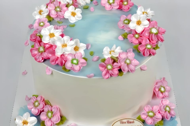 Mẫu bánh kem đẹp tặng bố mẹ