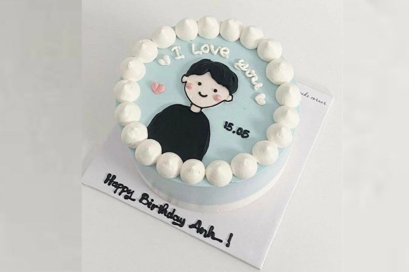 Các mẫu bánh kem cho người yêu, vợ/chồng