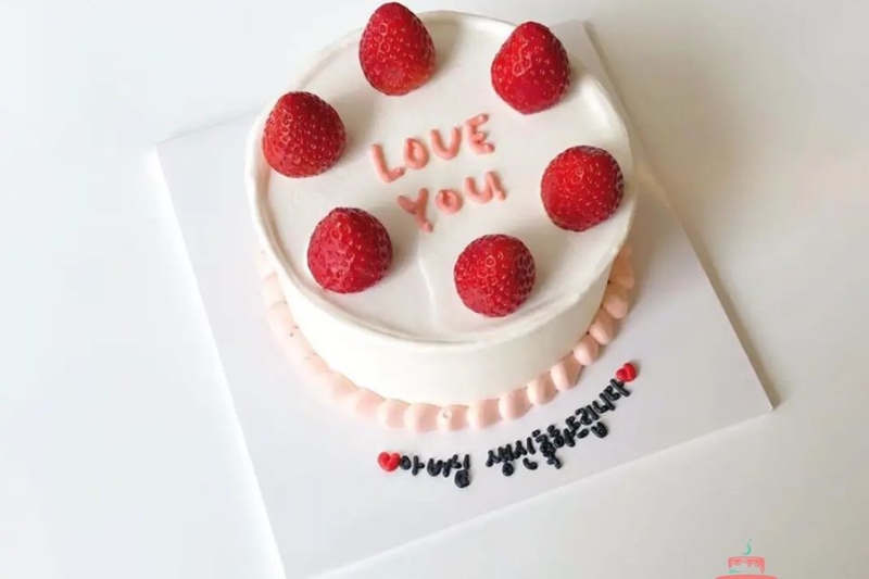 Các mẫu bánh kem cho người yêu, vợ/chồng