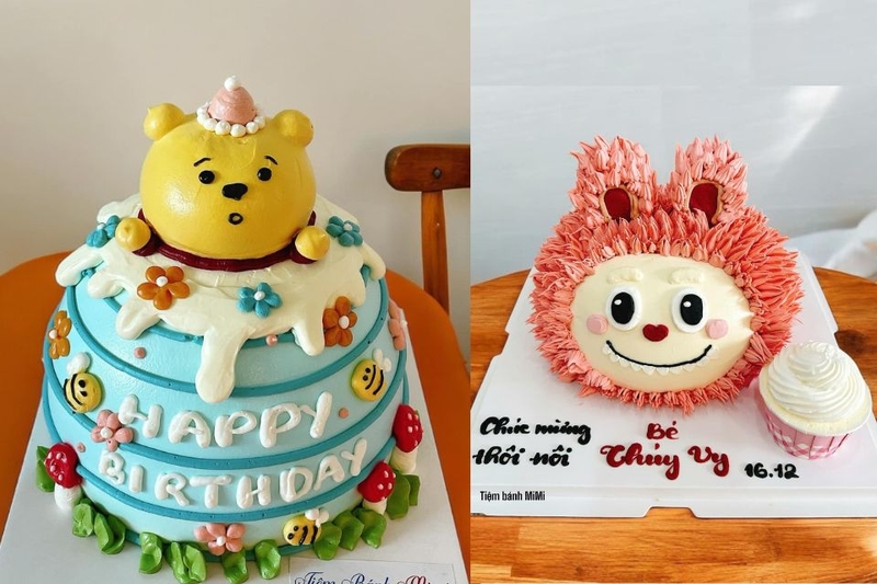 Mẫu bánh tặng cho trẻ em