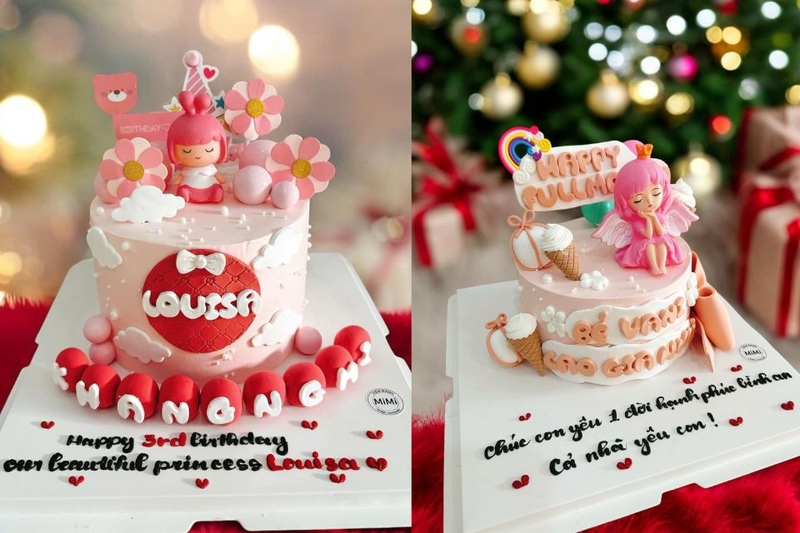 Mẫu bánh tặng cho trẻ em