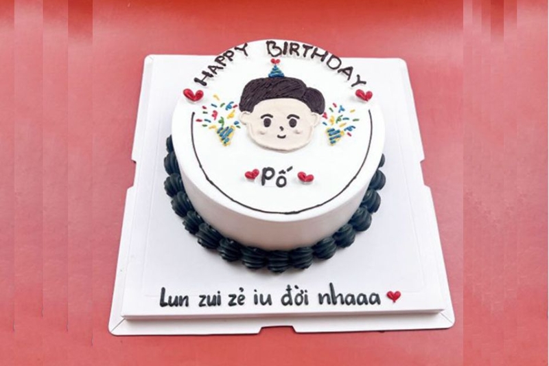 Mẫu bánh kem đẹp tặng bố mẹ