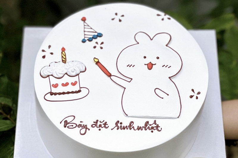 mẫu bánh sinh nhật đẹp cho nữ 16