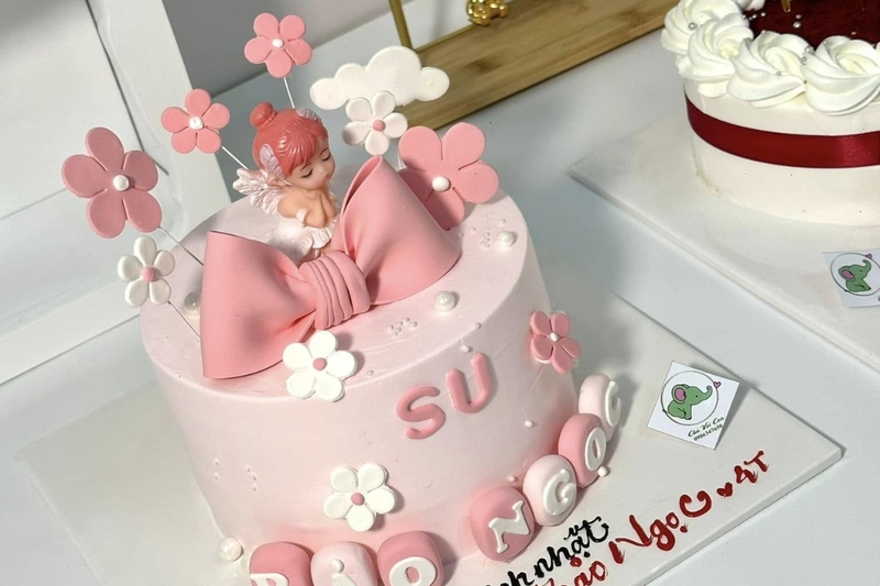 mẫu bánh sinh nhật đẹp cho nữ 21