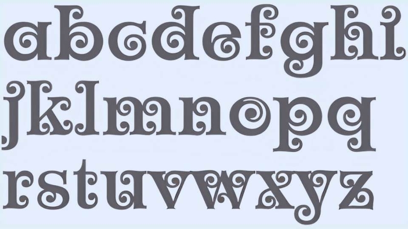 Thiết kế các mẫu chữ hoa ấn tượng nhất