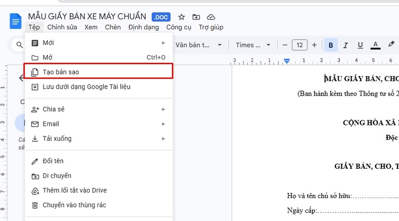 Hướng dẫn tải và chỉnh sửa hợp đồng bước 1