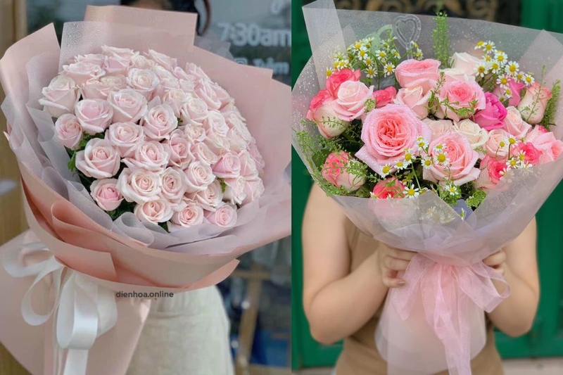 Mẫu hoa 20/10 đẹp 2025 tặng người yêu, crush