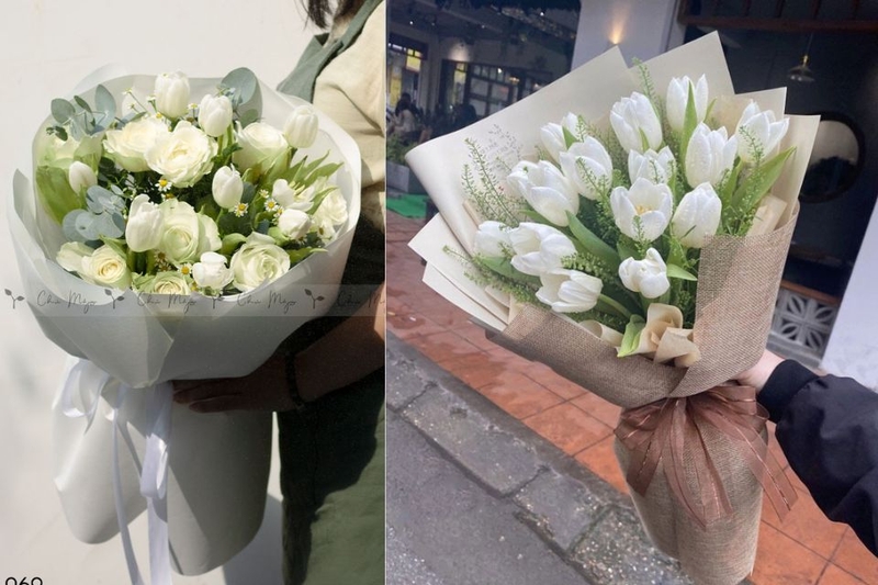 Mẫu hoa 20/10 đẹp 2025 tặng người yêu, crush