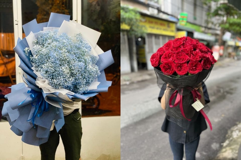 Mẫu hoa 20/10 đẹp 2025 tặng người yêu, crush