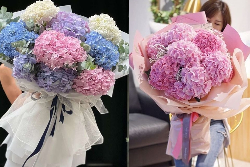 Mẫu hoa 20/10 đẹp 2025 tặng chị, em gái