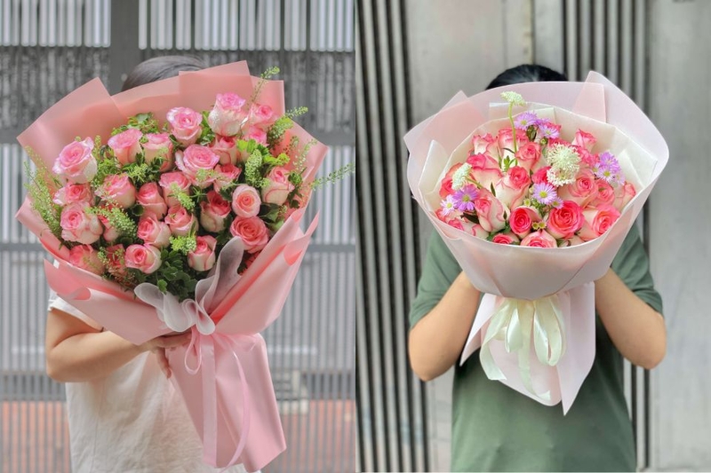 Hoa 20/10 đẹp dành tặng mẹ, bà