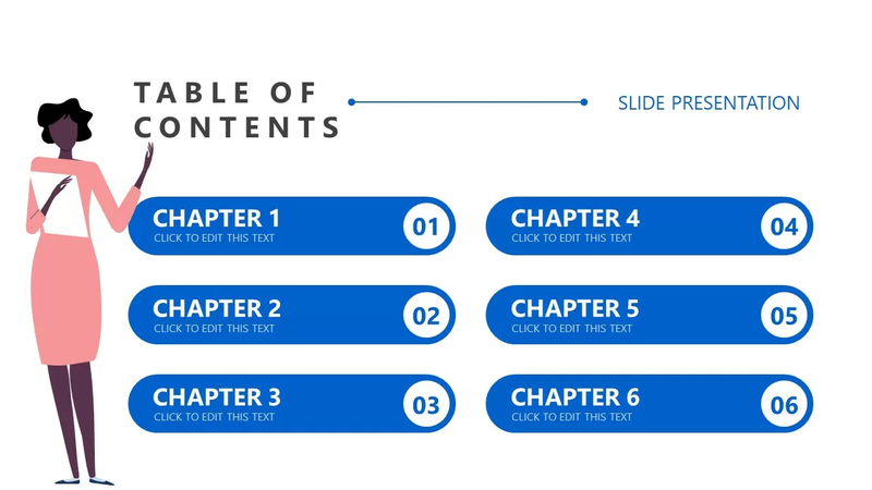 creative table of contents