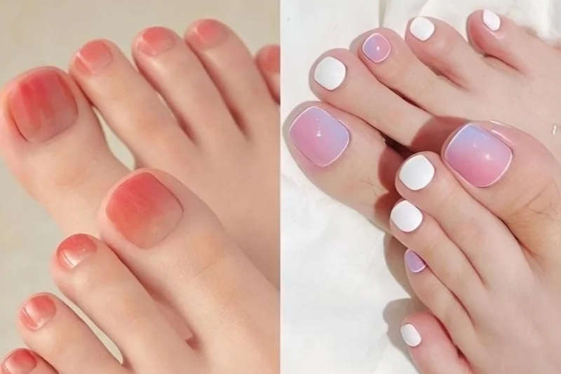 mẫu nail chân hot trend đẹp nhất 2026 15