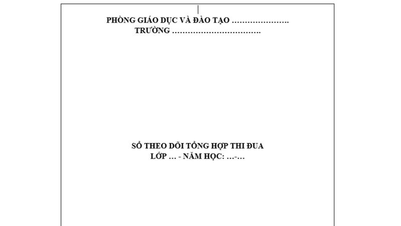 Sổ theo dõi của tổ trưởng là gì?