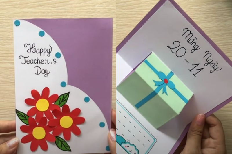 mẫu thiệp 20 tháng 11 3D 7