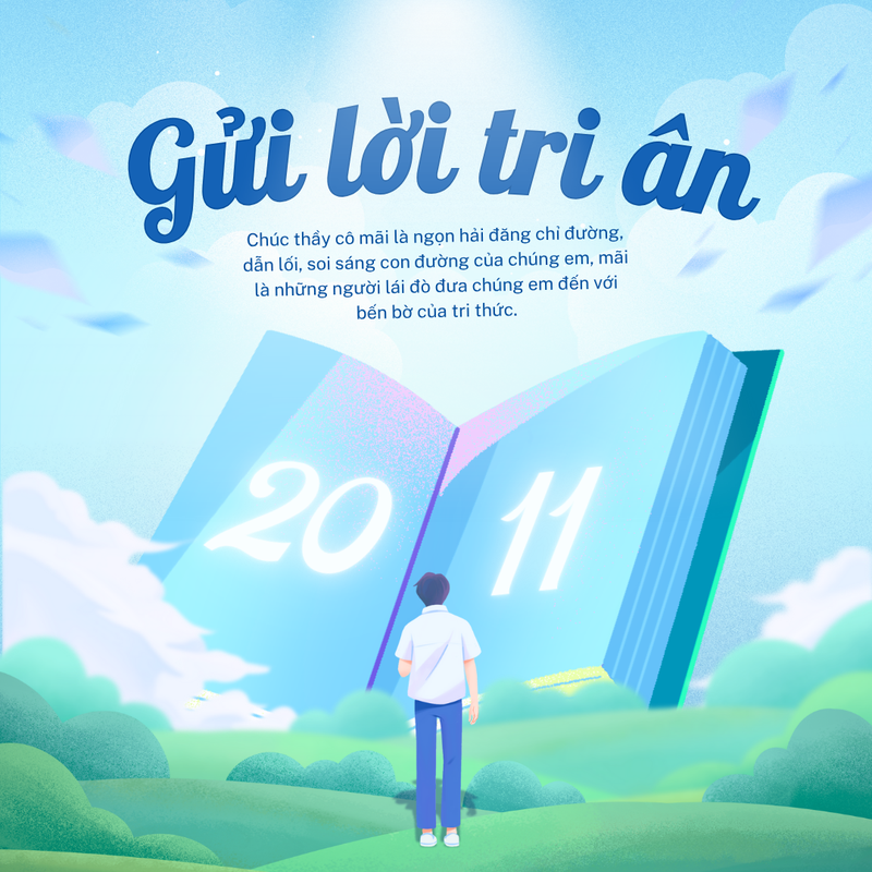 mẫu thiệp 20 tháng 11 online 2