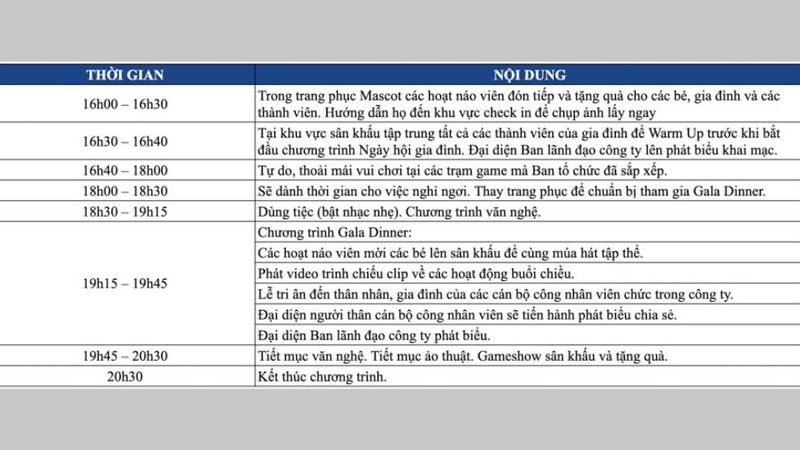 mẫu timeline sự kiện 3