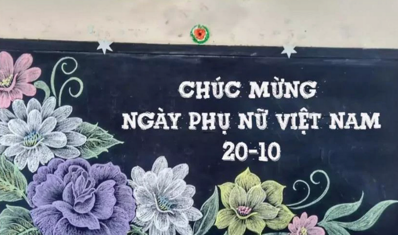 Cách trang trí bảng đẹp mắt và ấn tượng