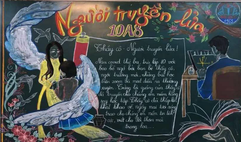 Cách trang trí bảng ấn tượng nhất