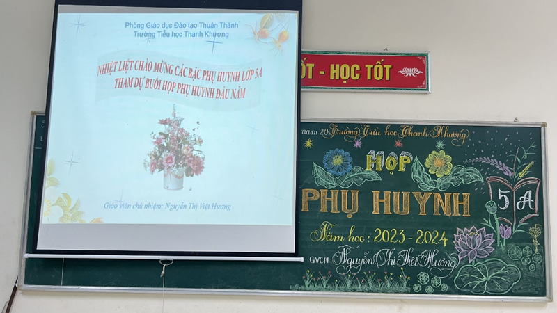 Ý tưởng trang trí bảng họp phụ huynh 14