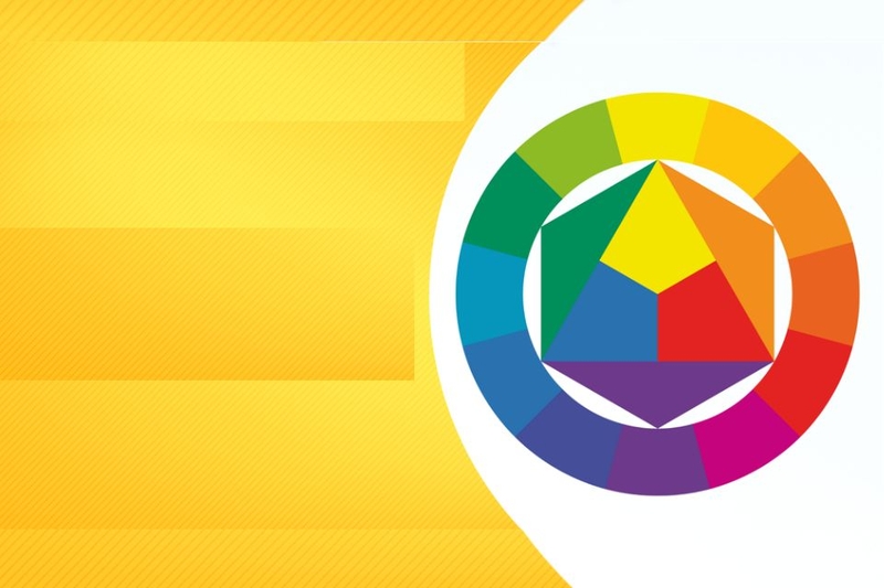 Chọn màu vàng phù hợp trong thiết kế đồ họa