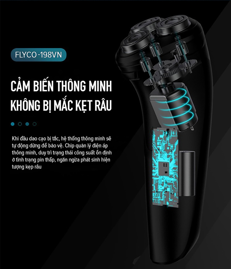 Máy cạo râu Flyco FS198VN (hình 8)