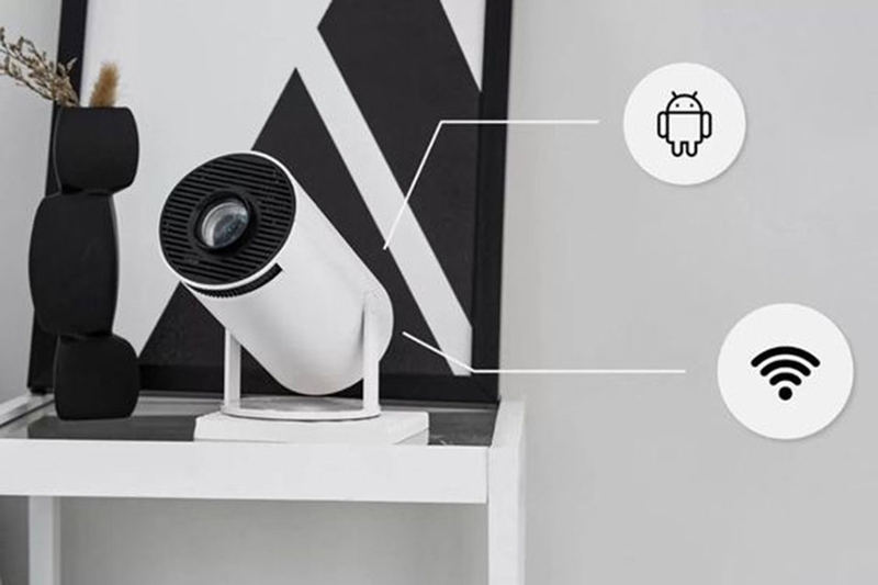 Máy chiếu mini tròn - 04