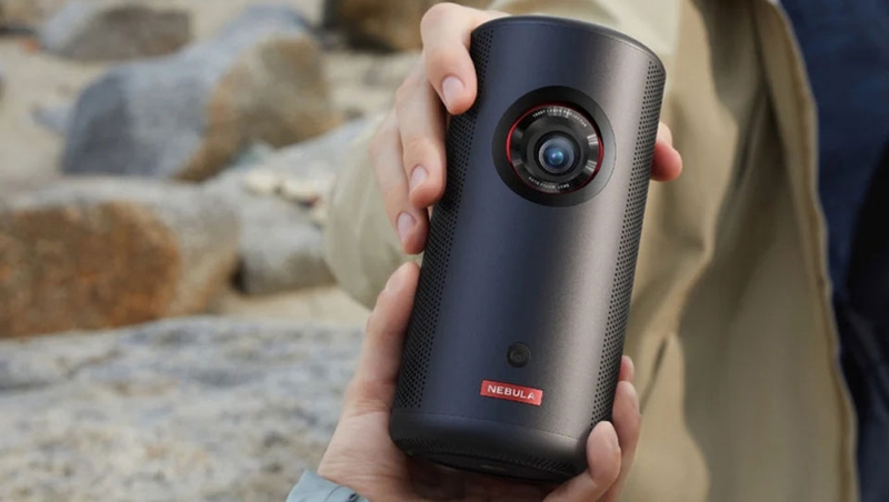 Máy chiếu mini tròn - 07