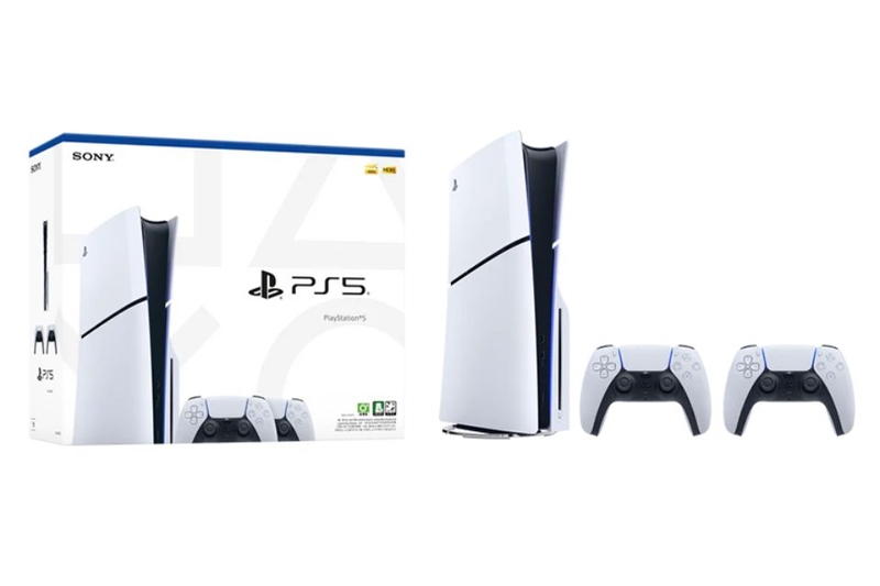 Máy chơi game Sony PlayStation 5 Slim (PS5 Slim) hai tay cầm - Thiết kế Slim gọn gàng, linh hoạt bố trí